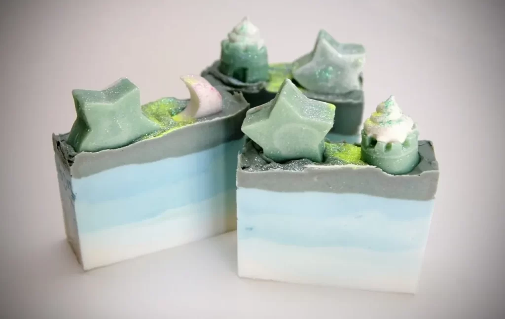 Homemade crefted soaps design