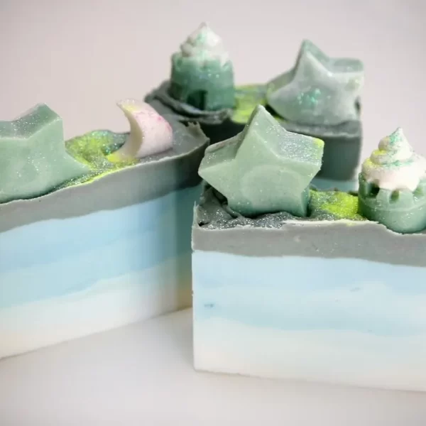 Homemade crefted soaps design